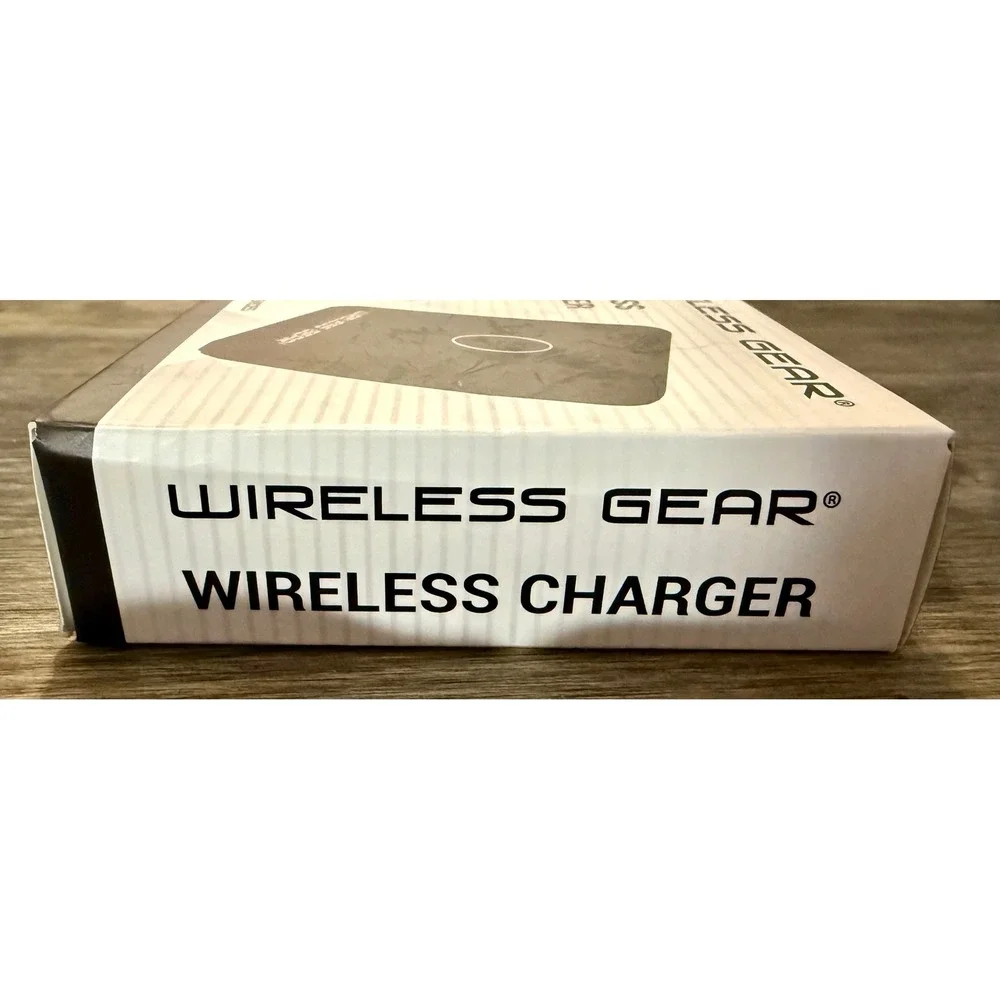 Wireless Gear Wireless Charger Universal Black NEW BL2185 Qi Charging Pad